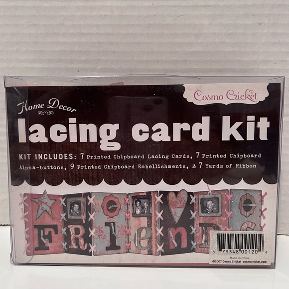 COSMO CRICKET LACING ALBUM KITS - Picture 2 of 8